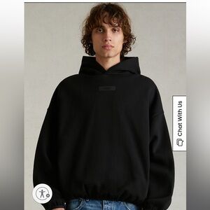 Fear of God Essentials Black Hoodie
